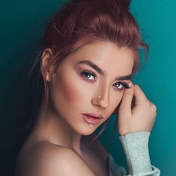 ONESING 51-55 Pcs 20G Nose Rings for Women Nose Rings Hoops Nose Piercing - Picture 4 of 4